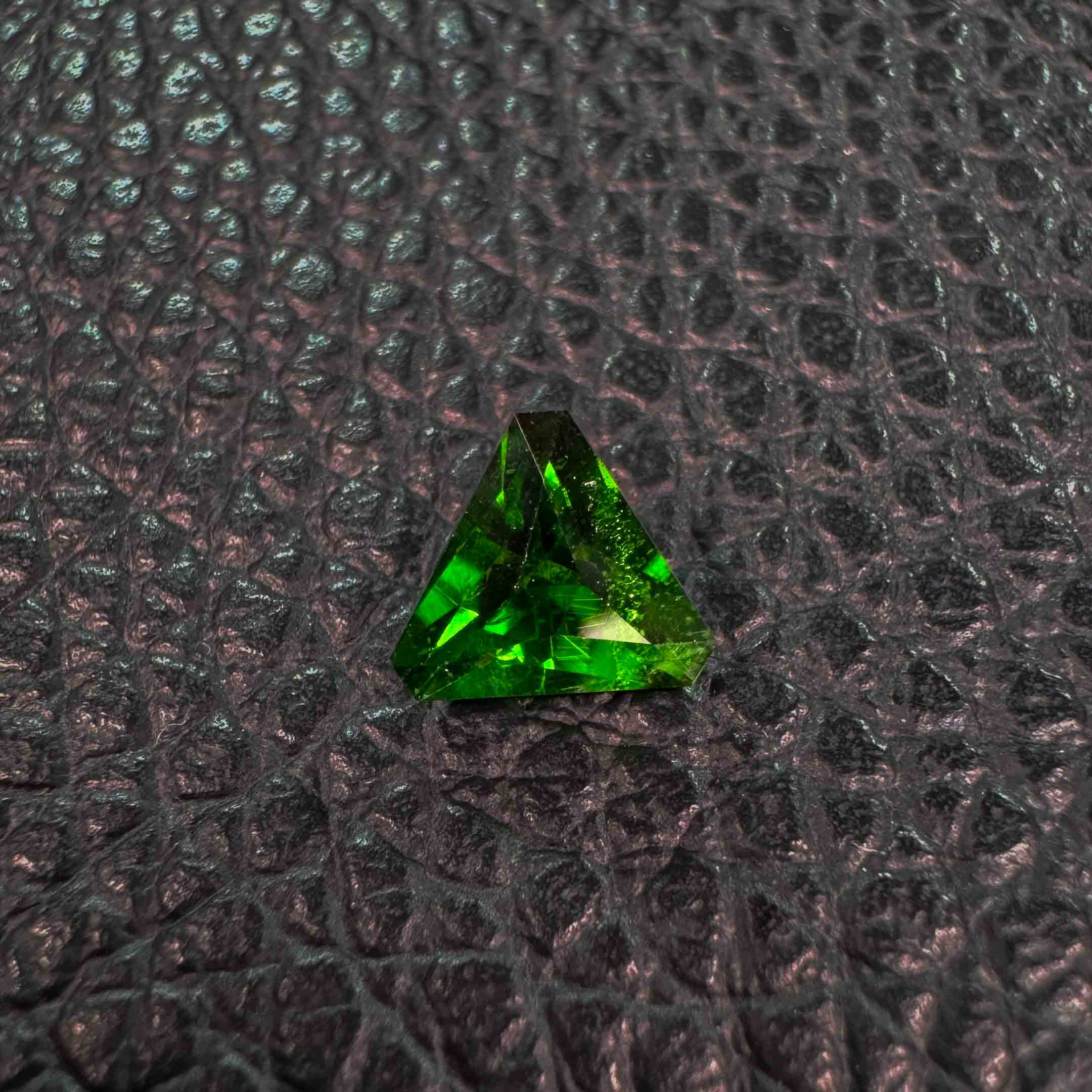 Chrome Diopside Trillion 1,75ct