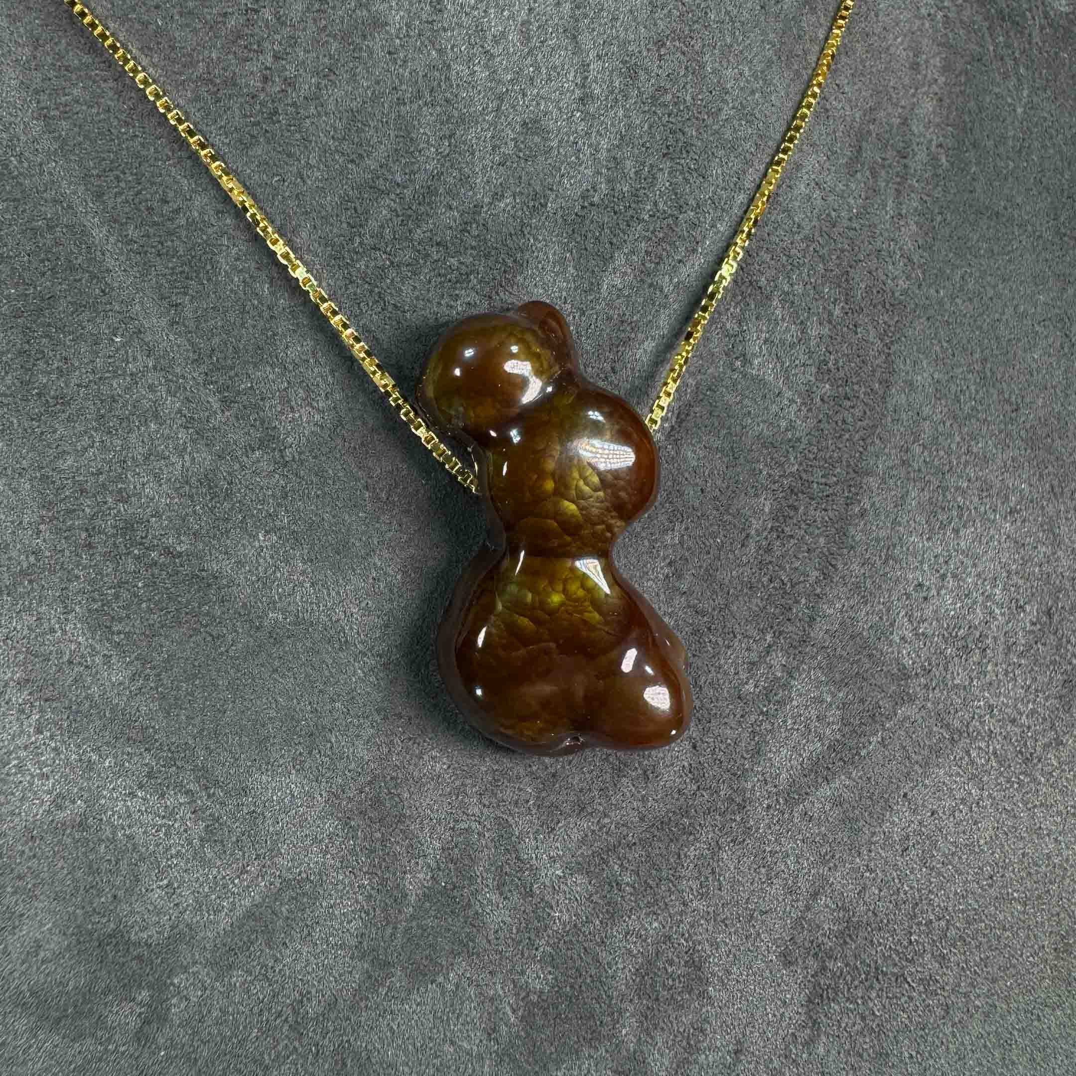 Bunny Fire Agate – Bild 2